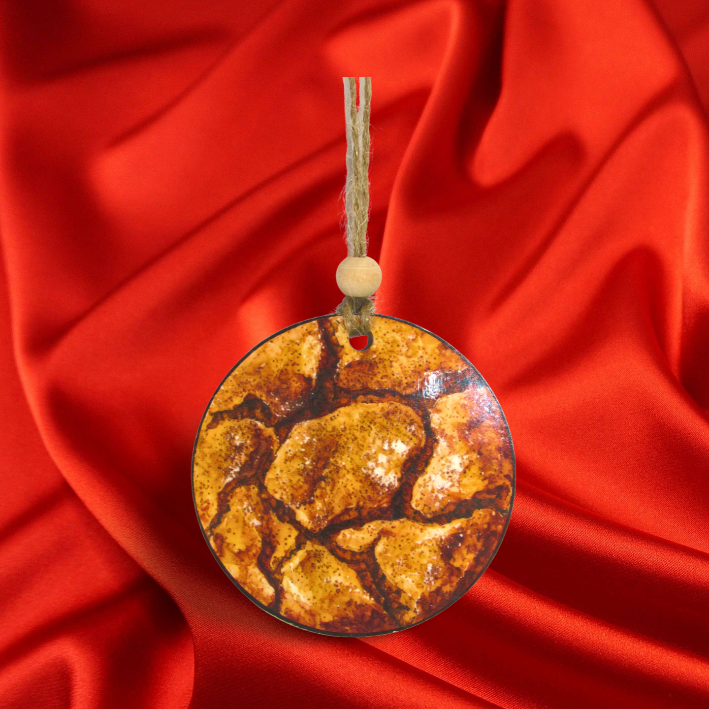 Round Shaped Sublimated Ornament
