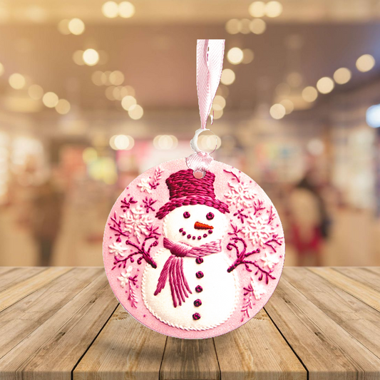 Round Shaped Sublimated Ornament