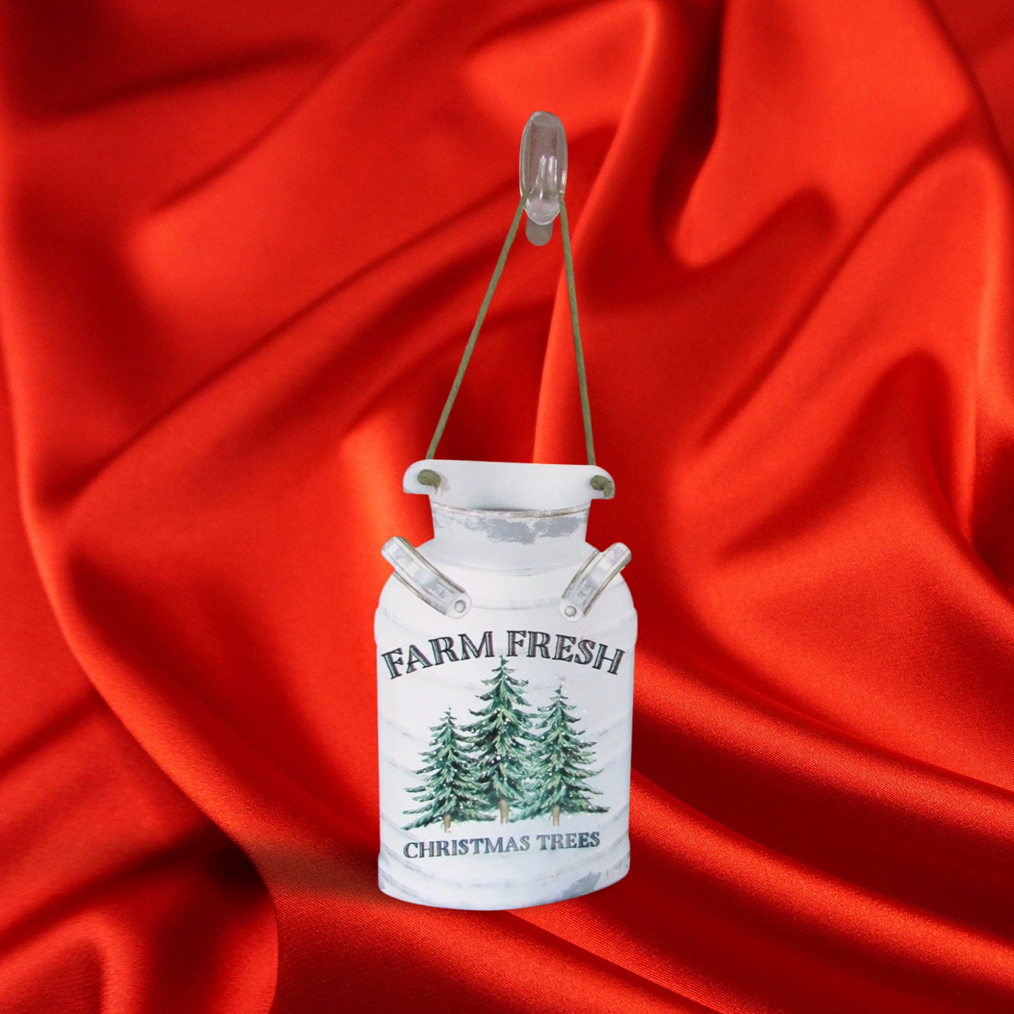 Milk Can Shaped Sublimated Door Hanger