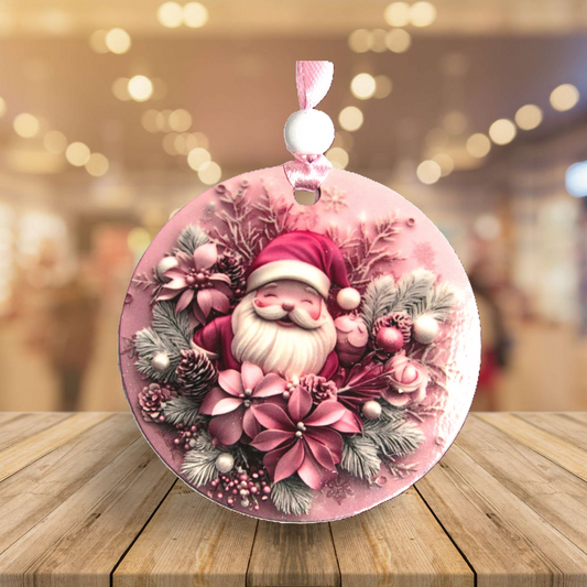 Round Shaped Sublimated Ornament