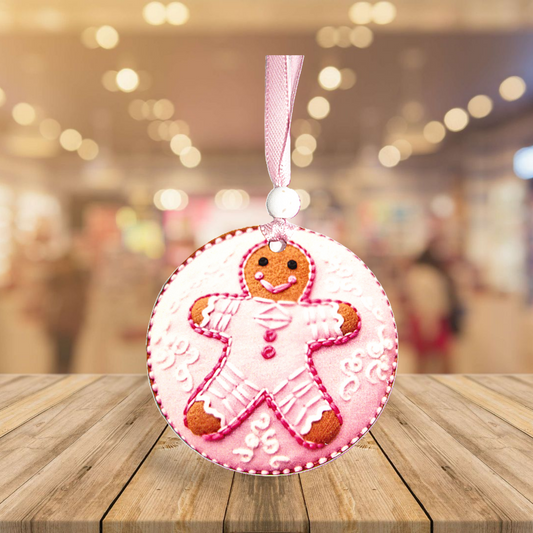 Round Shaped Sublimated Ornament