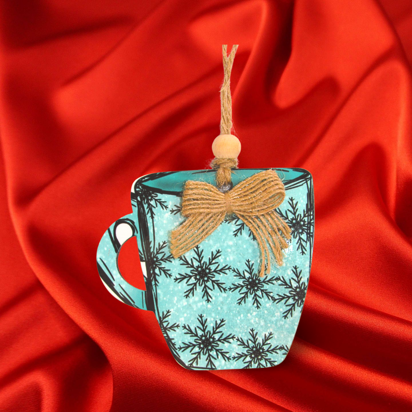 Cup Shaped Sublimated Ornament