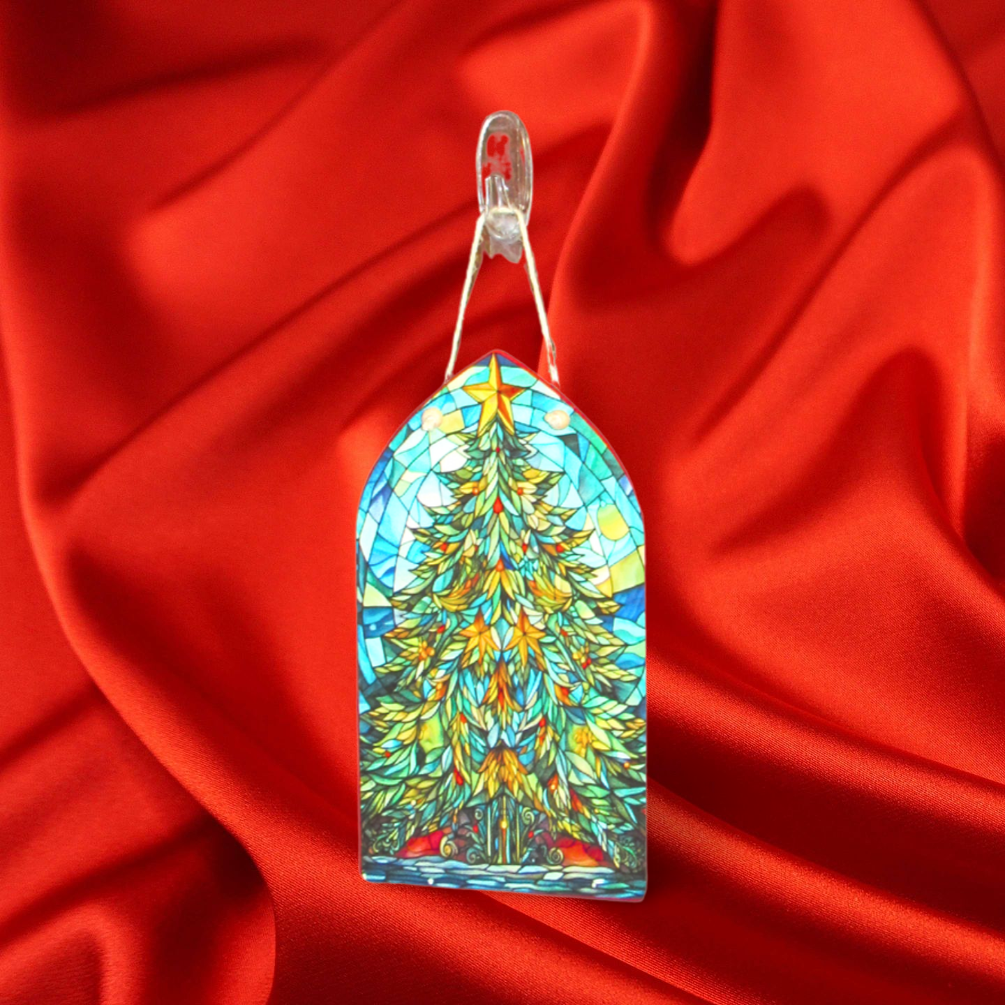 Church Window Shaped Sublimated Door Hanger