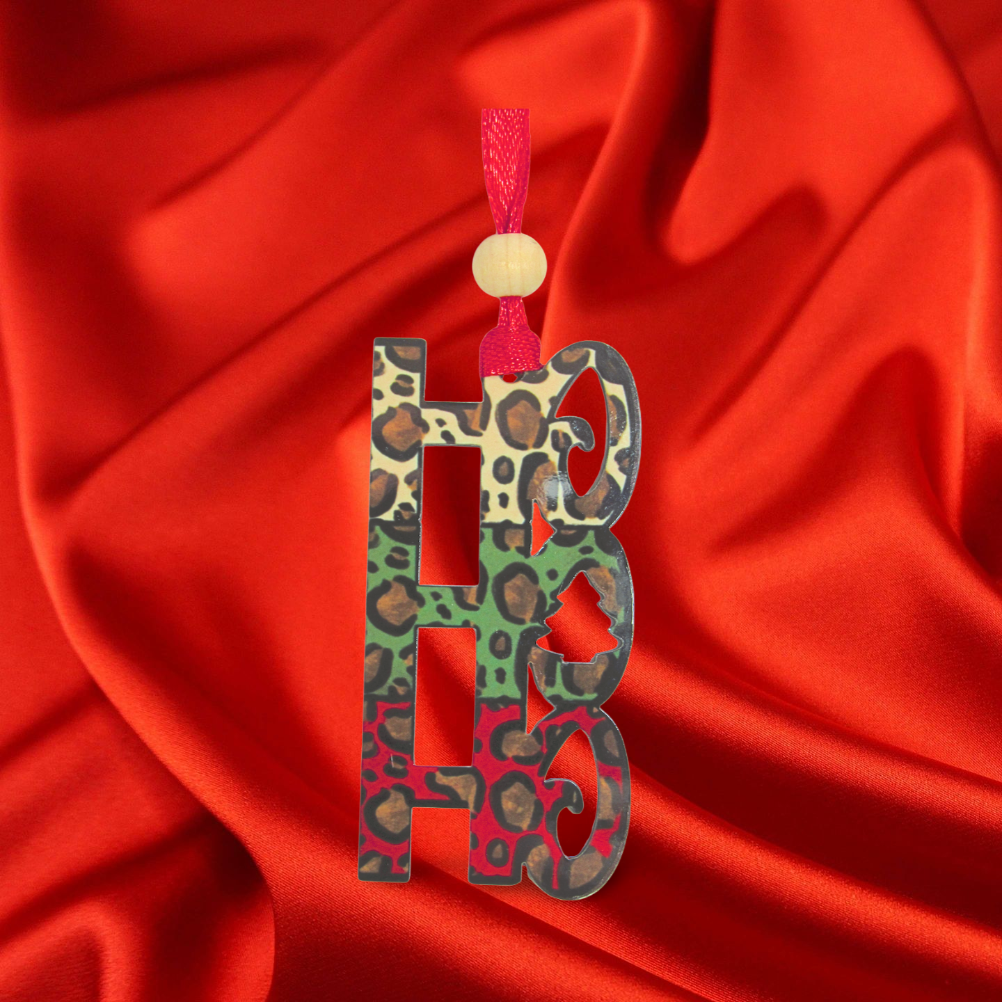 HOHOHO Shaped Sublimated Ornament