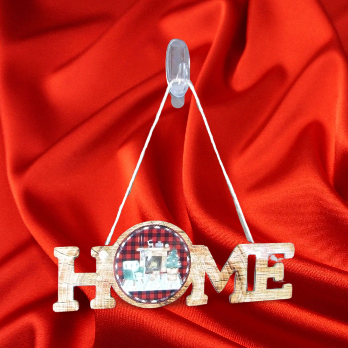 Home Word Shaped Sublimated Door Hanger