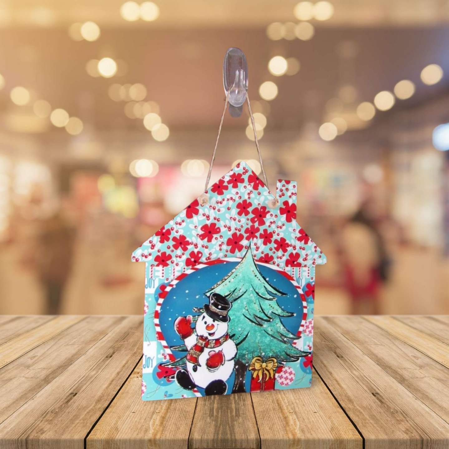 House Shaped Sublimated  Door Hanger