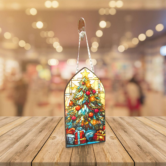 Church Window Shaped Sublimated Door Hanger