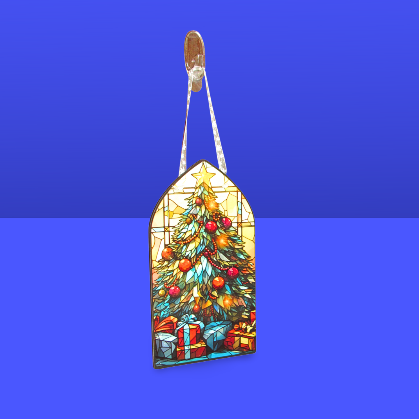 Church Window Shaped Sublimated Door Hanger