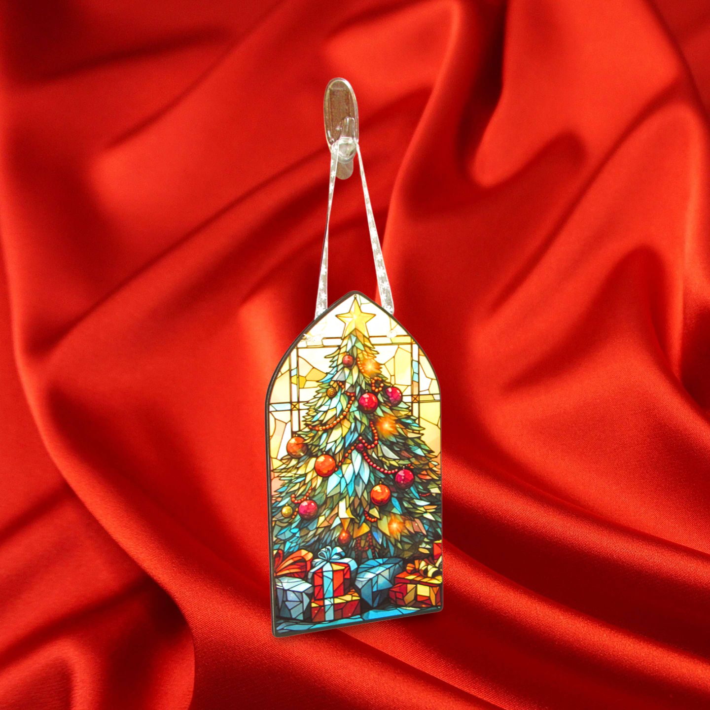 Church Window Shaped Sublimated Door Hanger