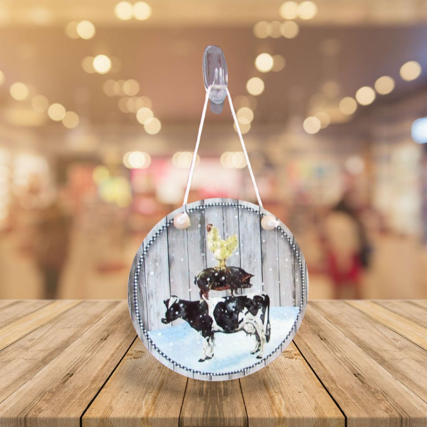 Round Sublimated Door Hanger