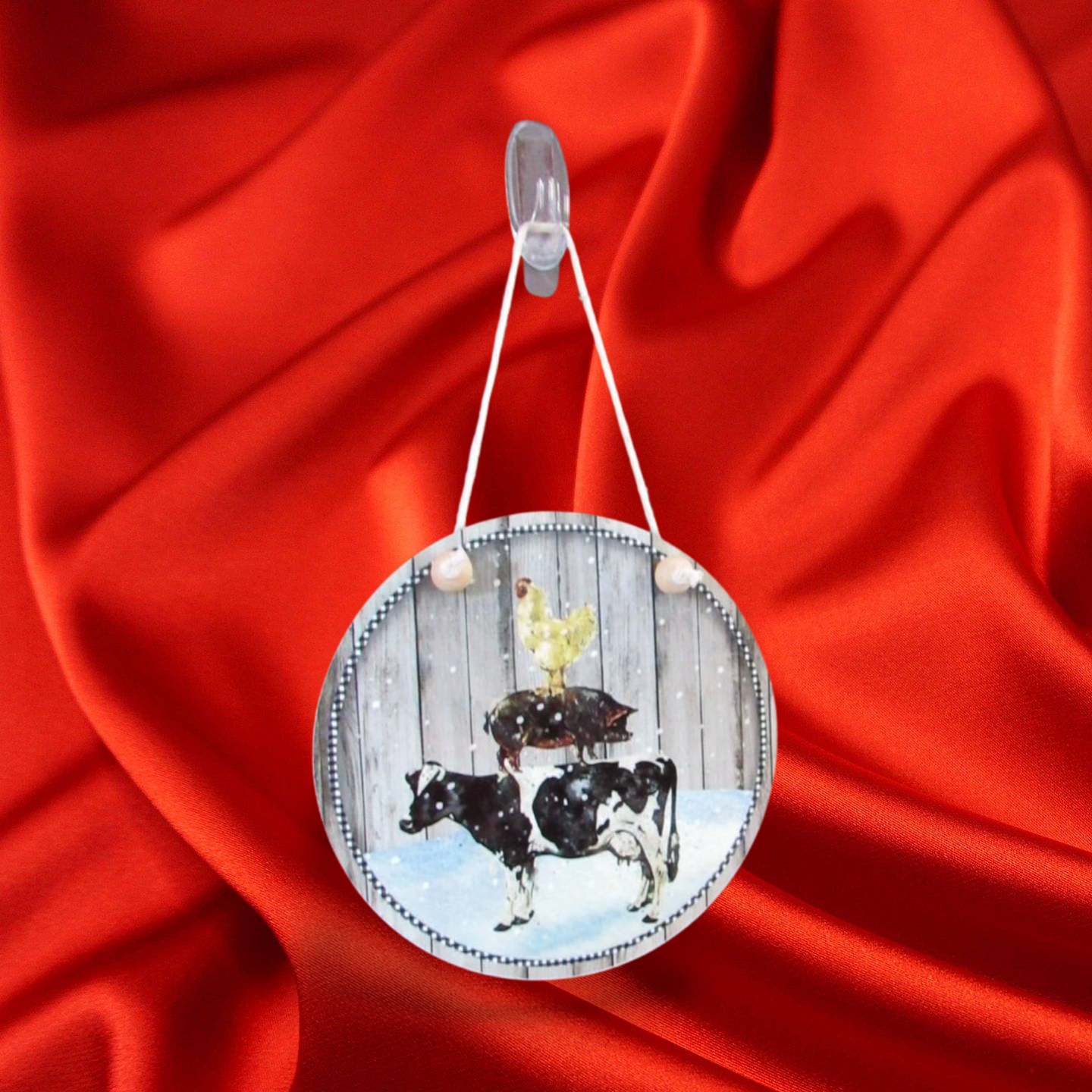 Round Sublimated Door Hanger