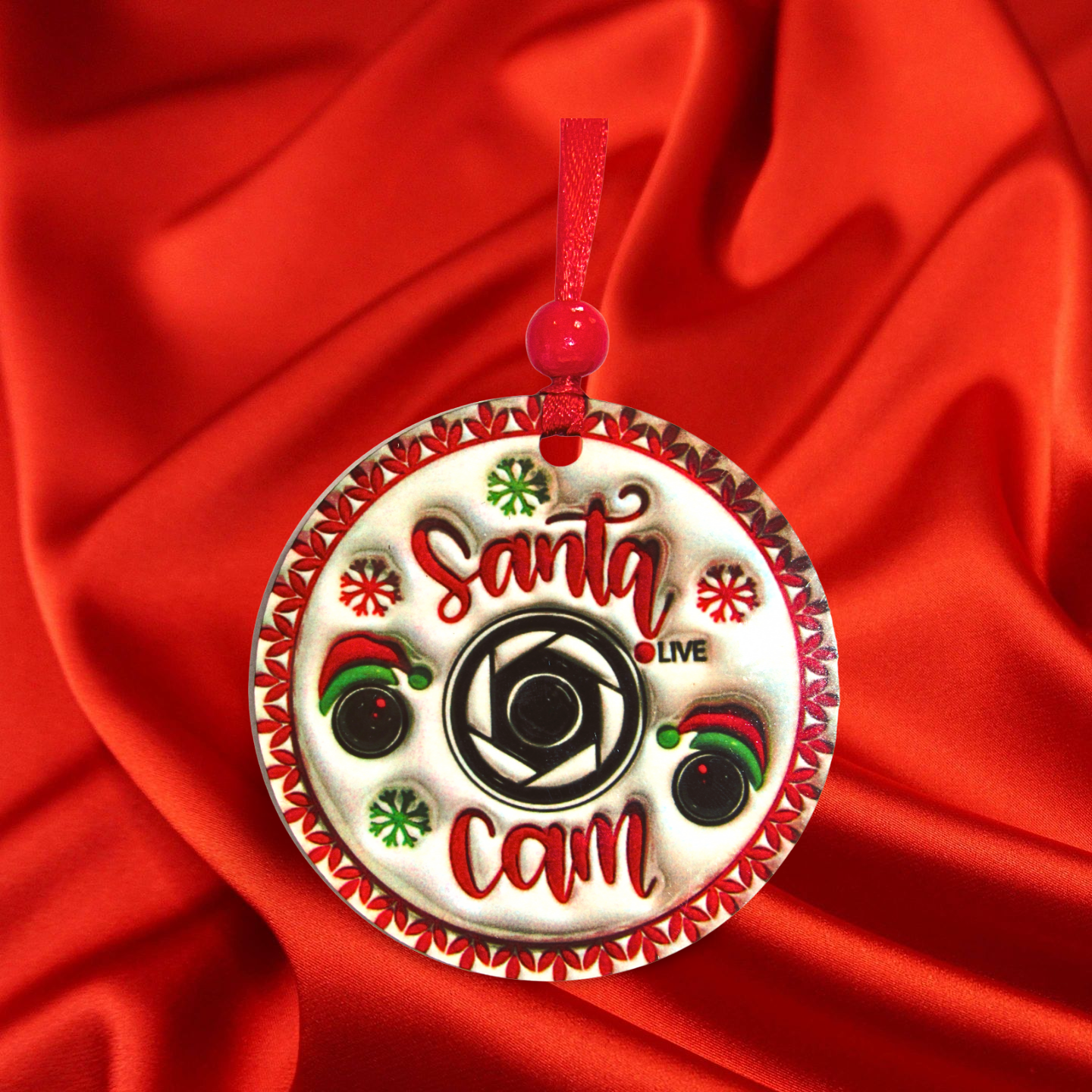 Round Shaped Sublimated Ornament