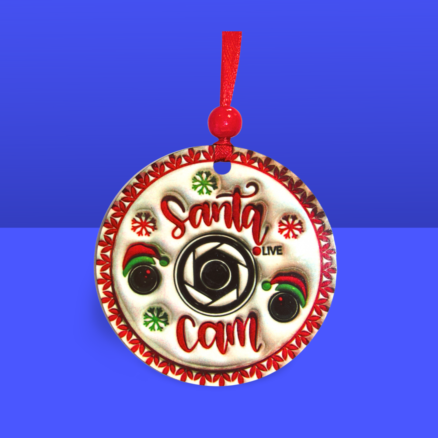 Round Shaped Sublimated Ornament
