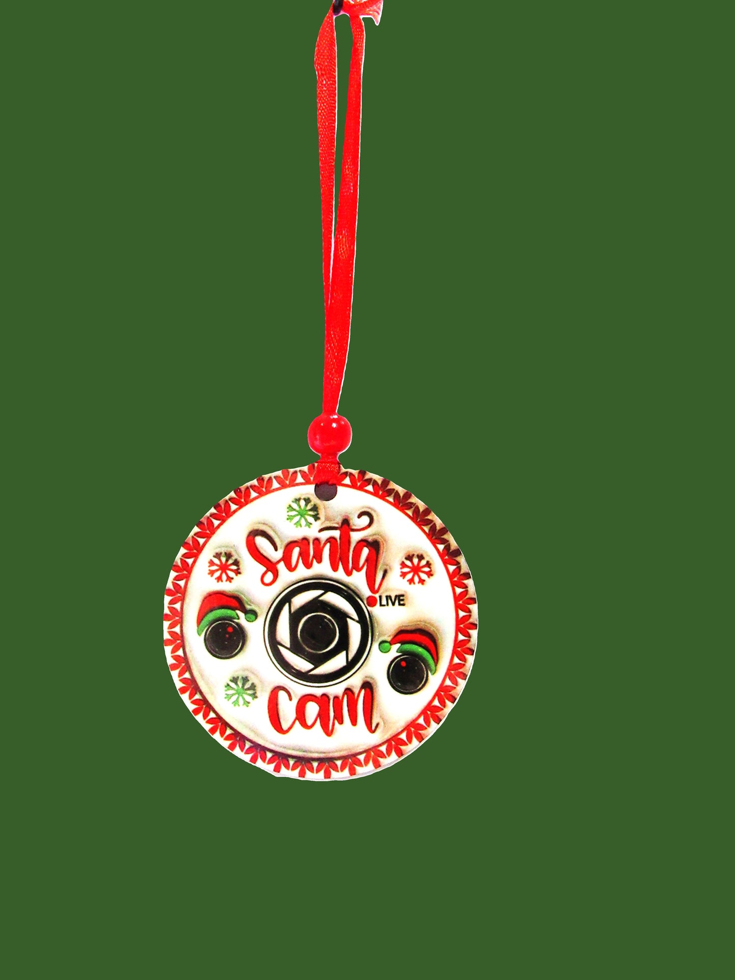 Round Shaped Sublimated Ornament