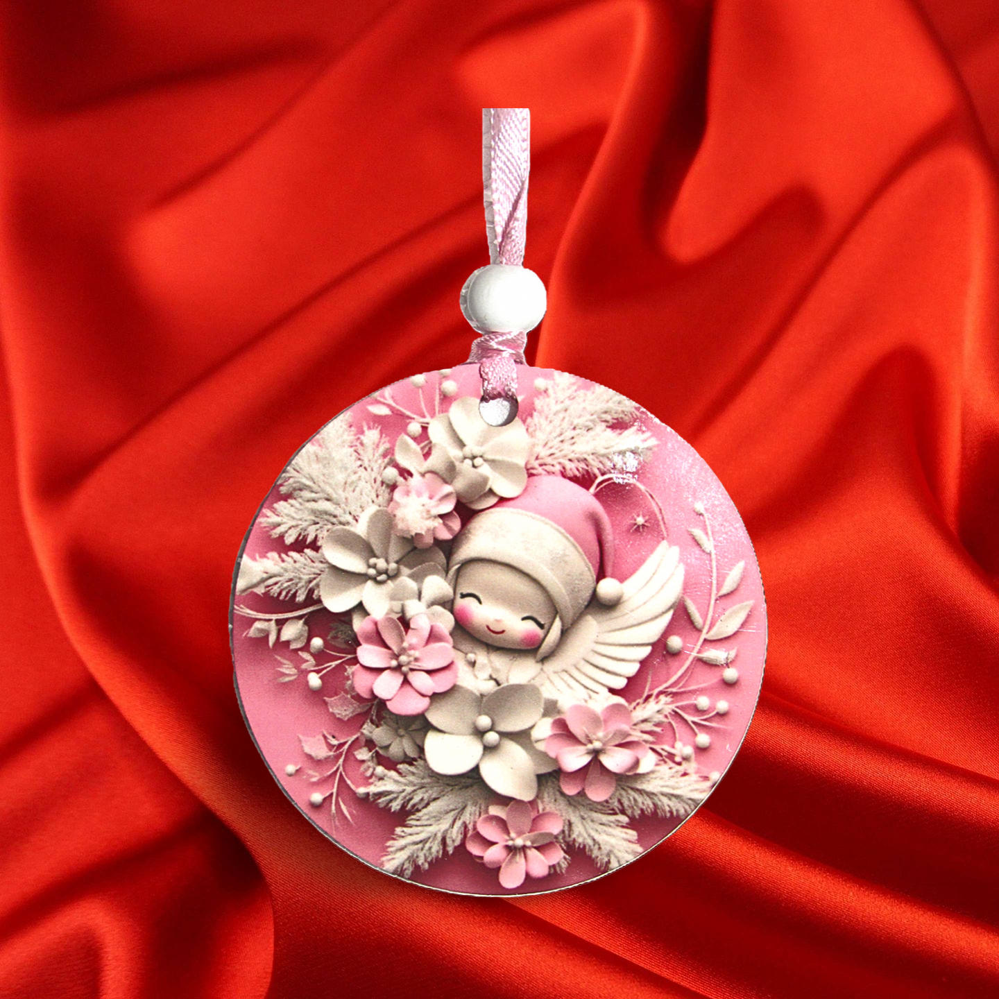 Round Shaped Sublimated Ornament