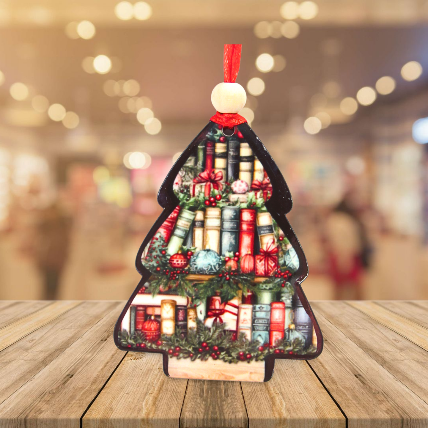 Tree Shaped Sublimated Ornament