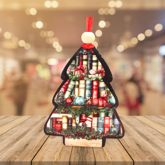 Tree Shaped Sublimated Ornament