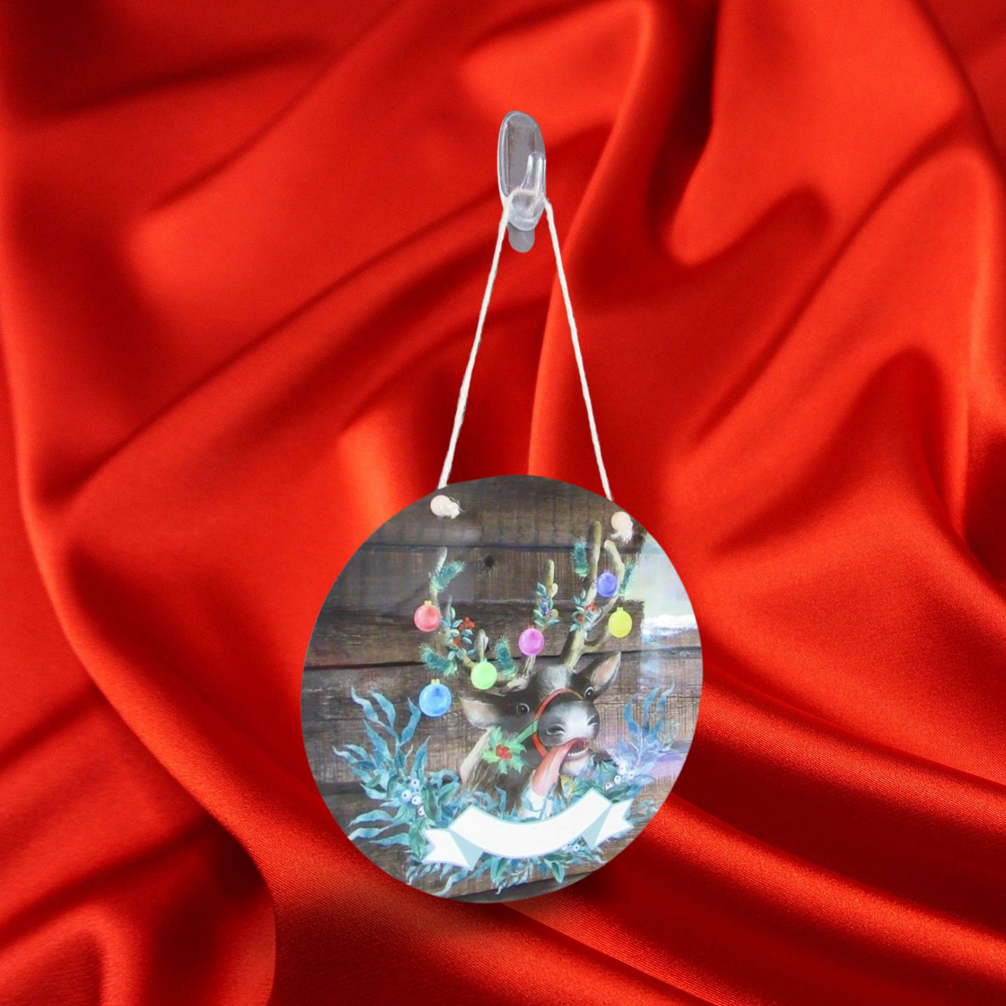 Round Sublimated Door Hanger