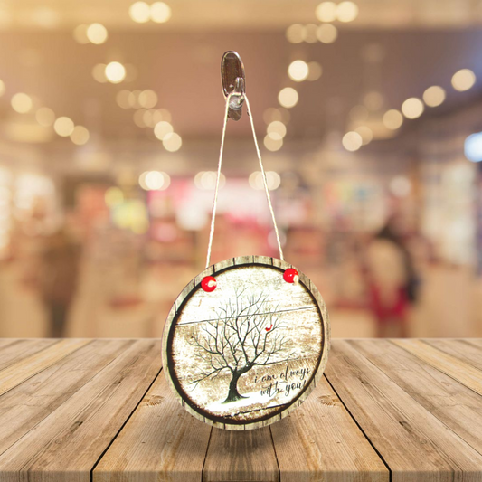 Round Sublimated Door Hanger