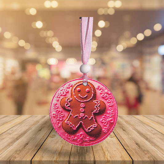 Round Shaped Sublimated Ornament