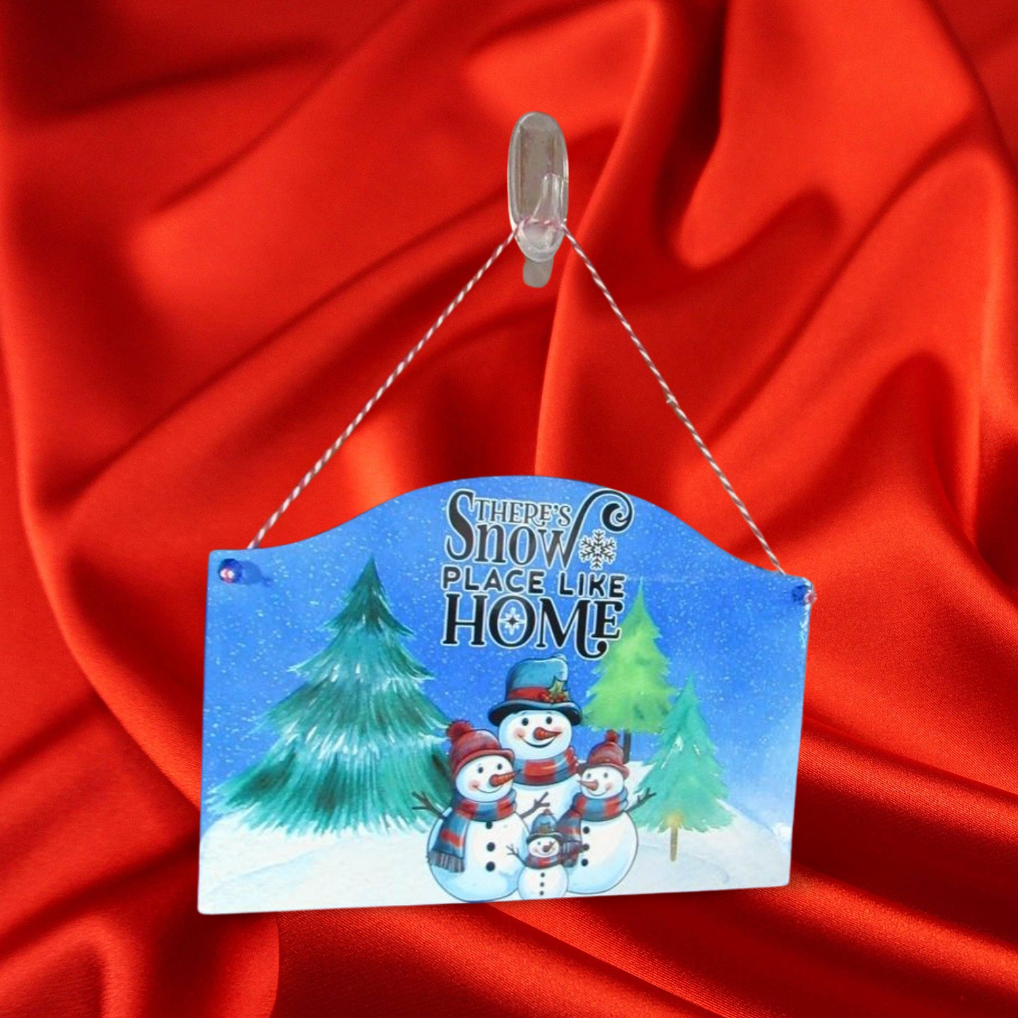 Rounded Top Shaped Sublimated Door Hanger