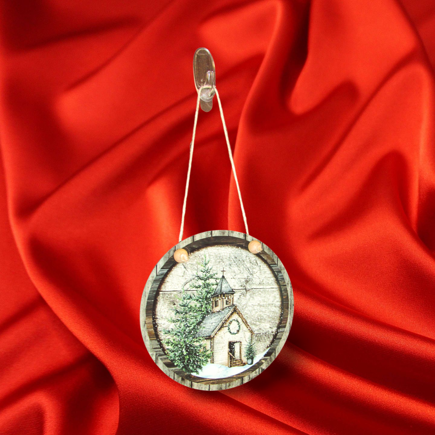 Round Sublimated Door Hanger