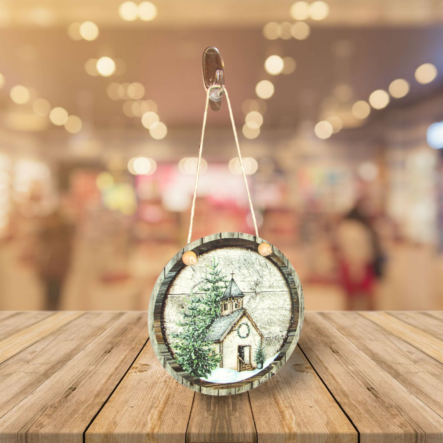 Round Sublimated Door Hanger