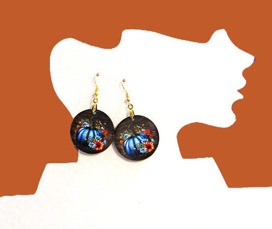 Round Shaped Sublimated 1 inch Earring