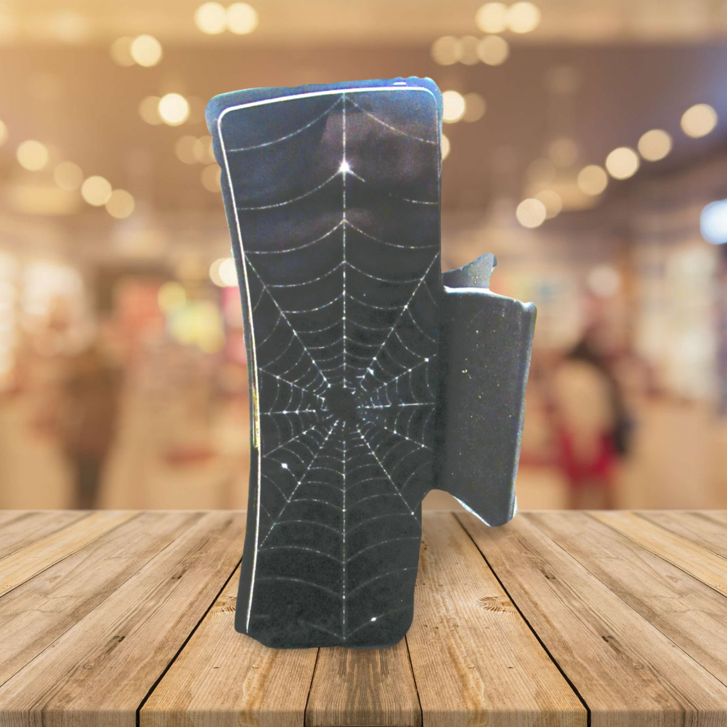 Spiderweb Themed Sublimated Hair Clip