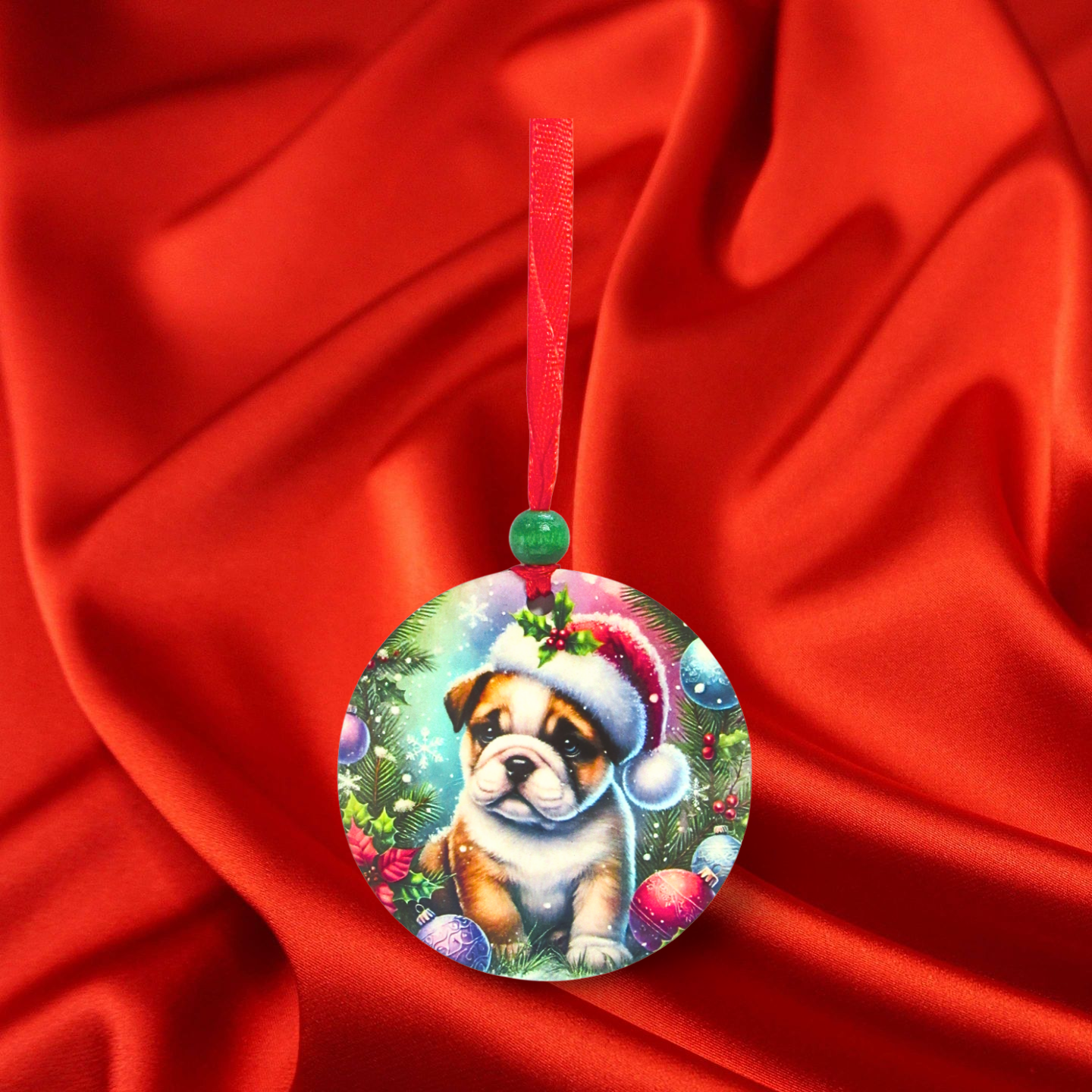Round Shaped Sublimated Ornament
