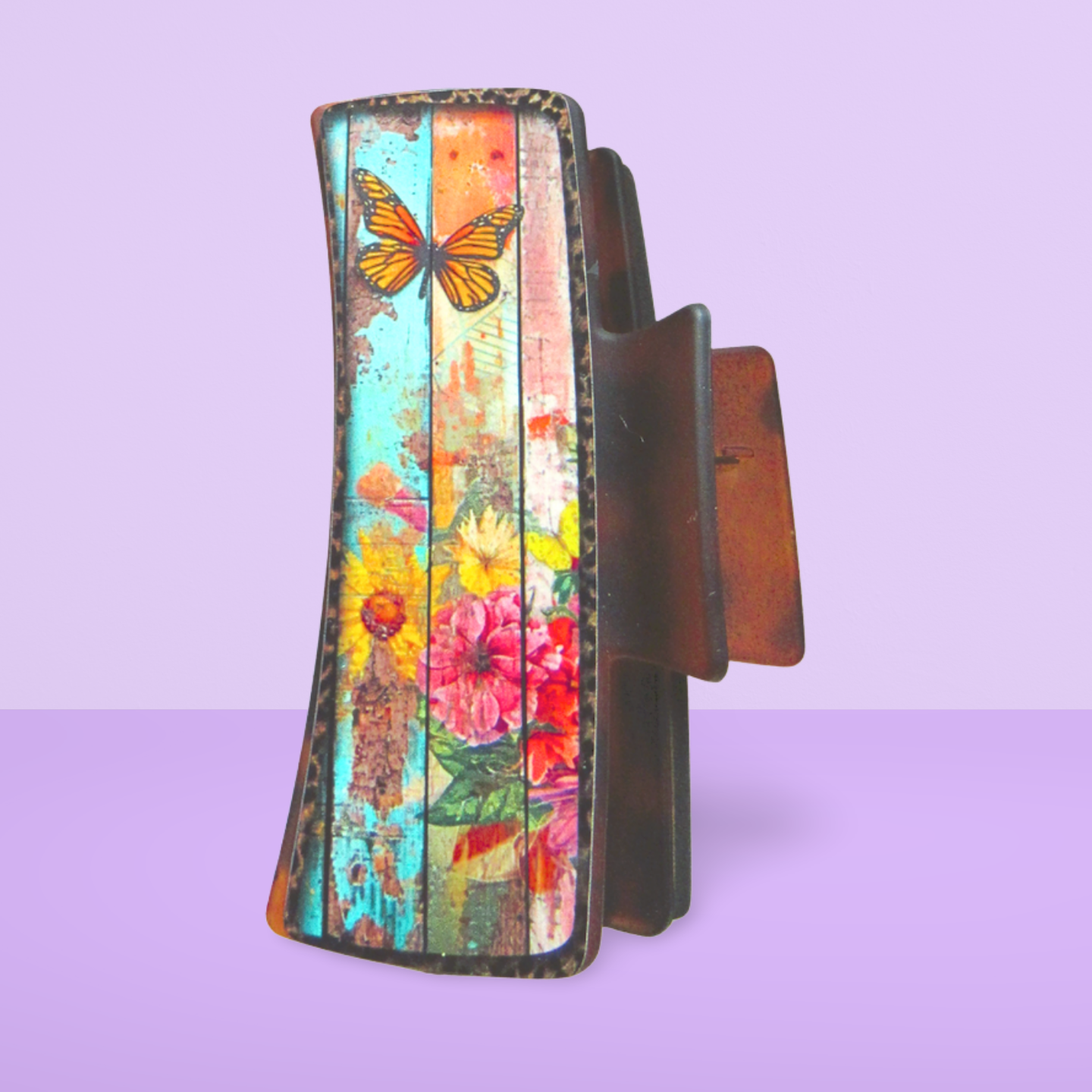 Large Sublimated Hair Claw Clip