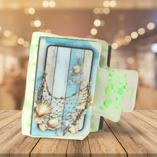 Small Sublimated Hair Clip