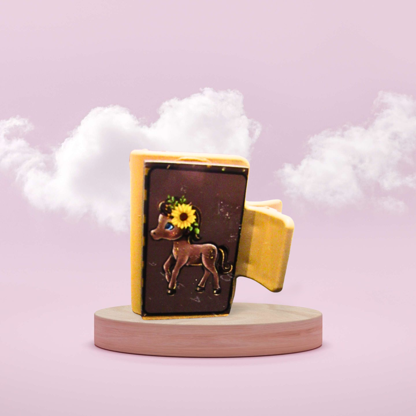 Small Sublimated Hair Clip