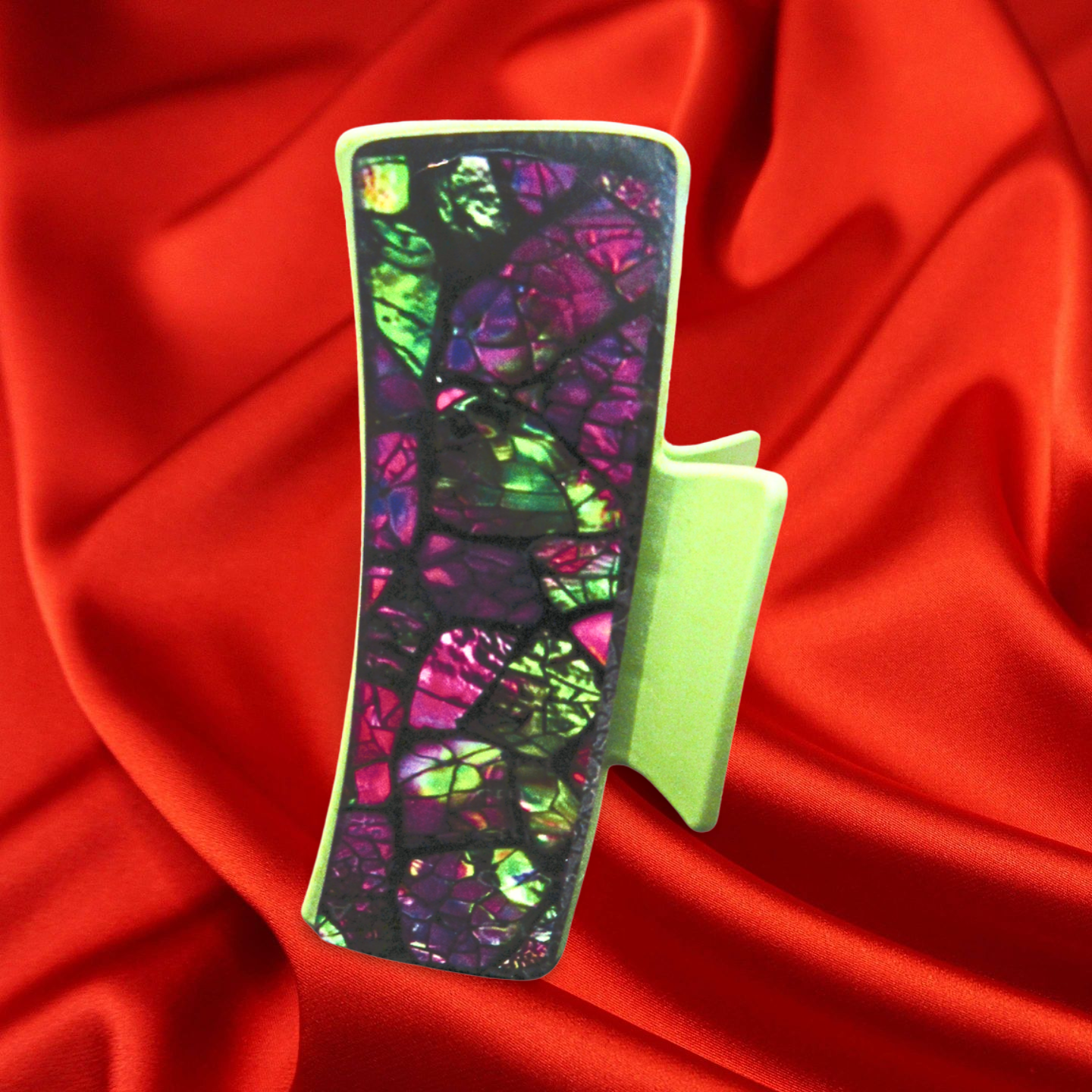 Gemstone Sublimated Large Hairclip