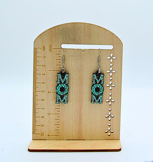 MDF-Mom Shaped Sublimated Earrings 1.5 inch