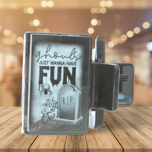 Small Sublimated Hair Clip