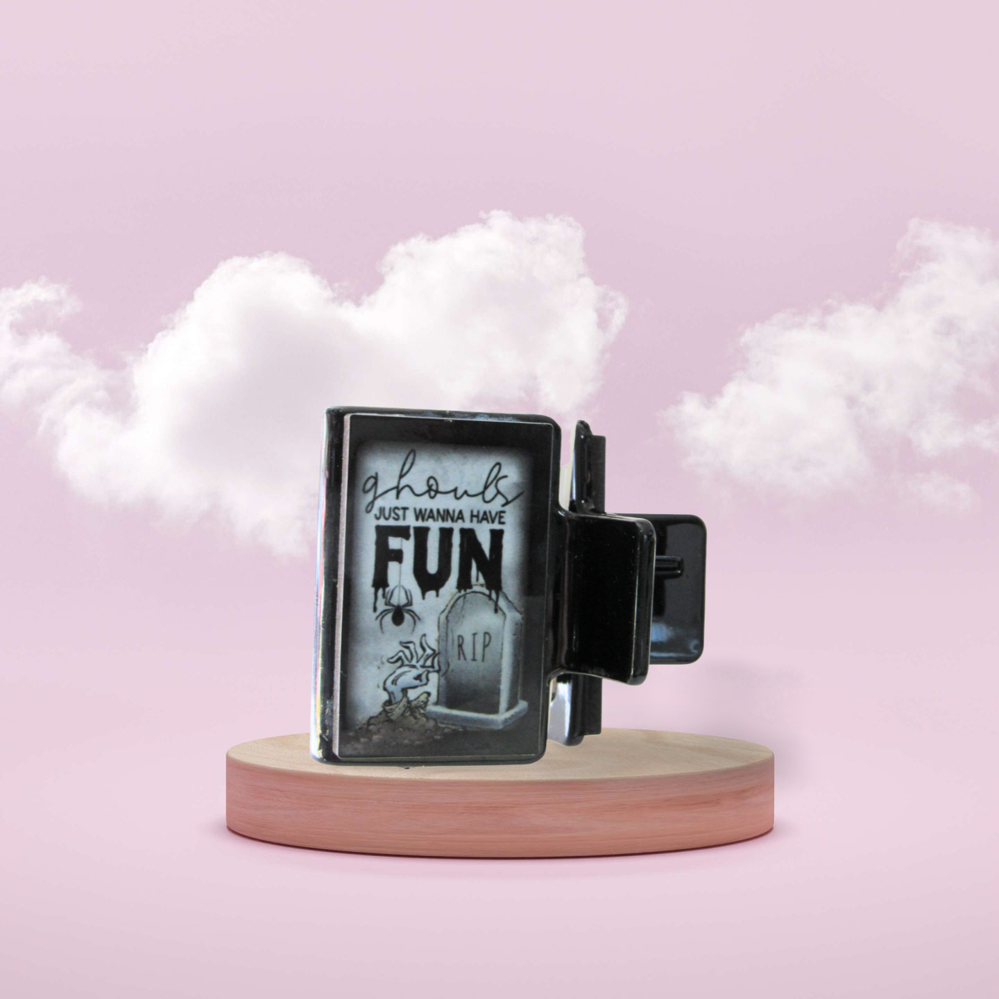 Small Sublimated Hair Clip