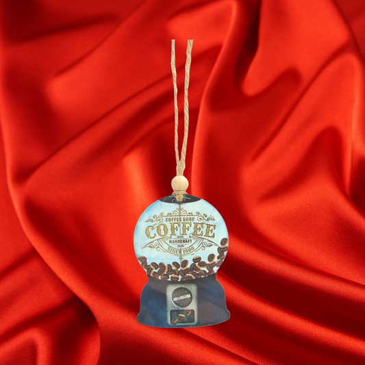 Snowglobe Shaped Sublimated Ornament