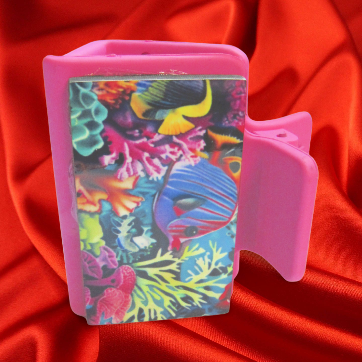 Fish Themed Small Sublimated Hair Clip