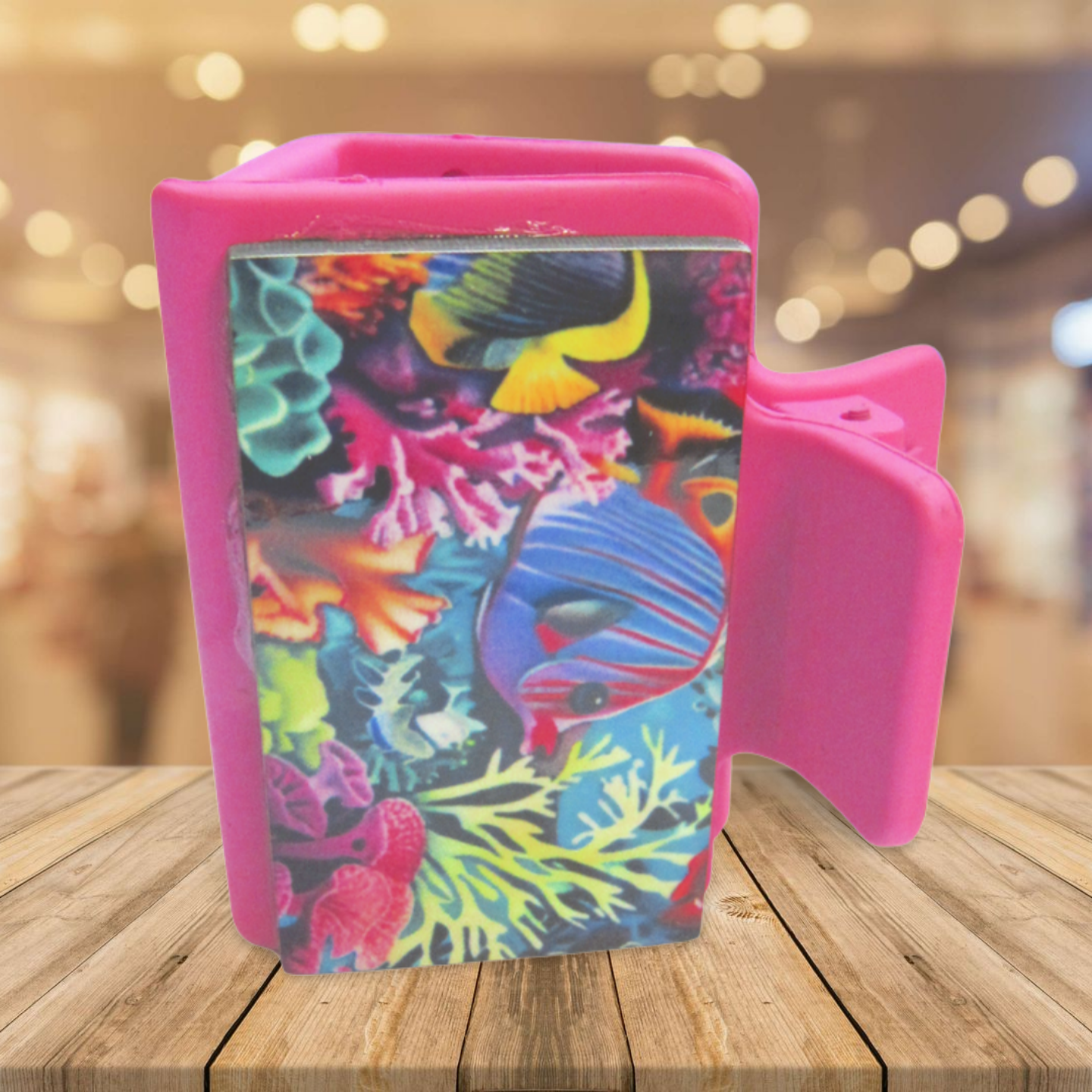 Fish Themed Small Sublimated Hair Clip