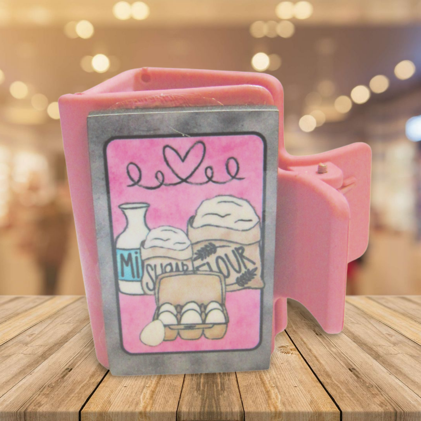 Small Sublimated Hair Clip