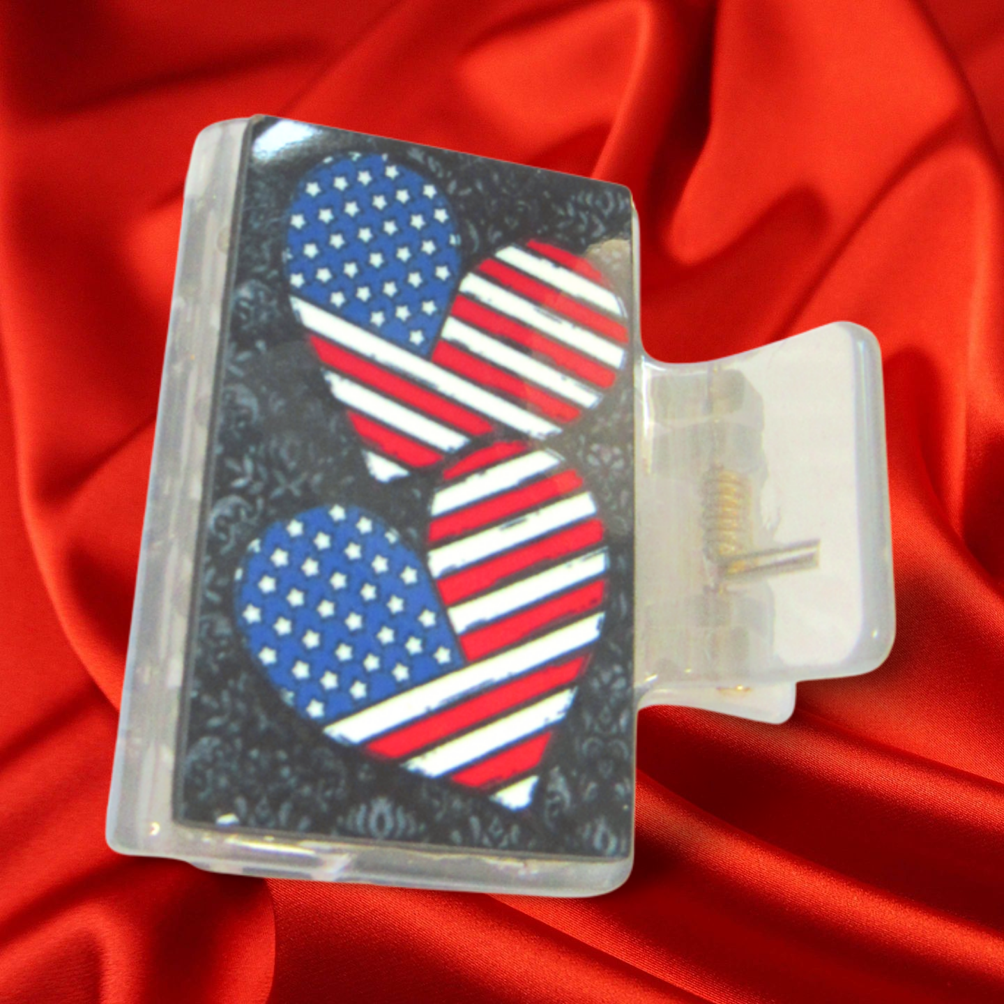 Small Sublimated Hair Clip 2 inch