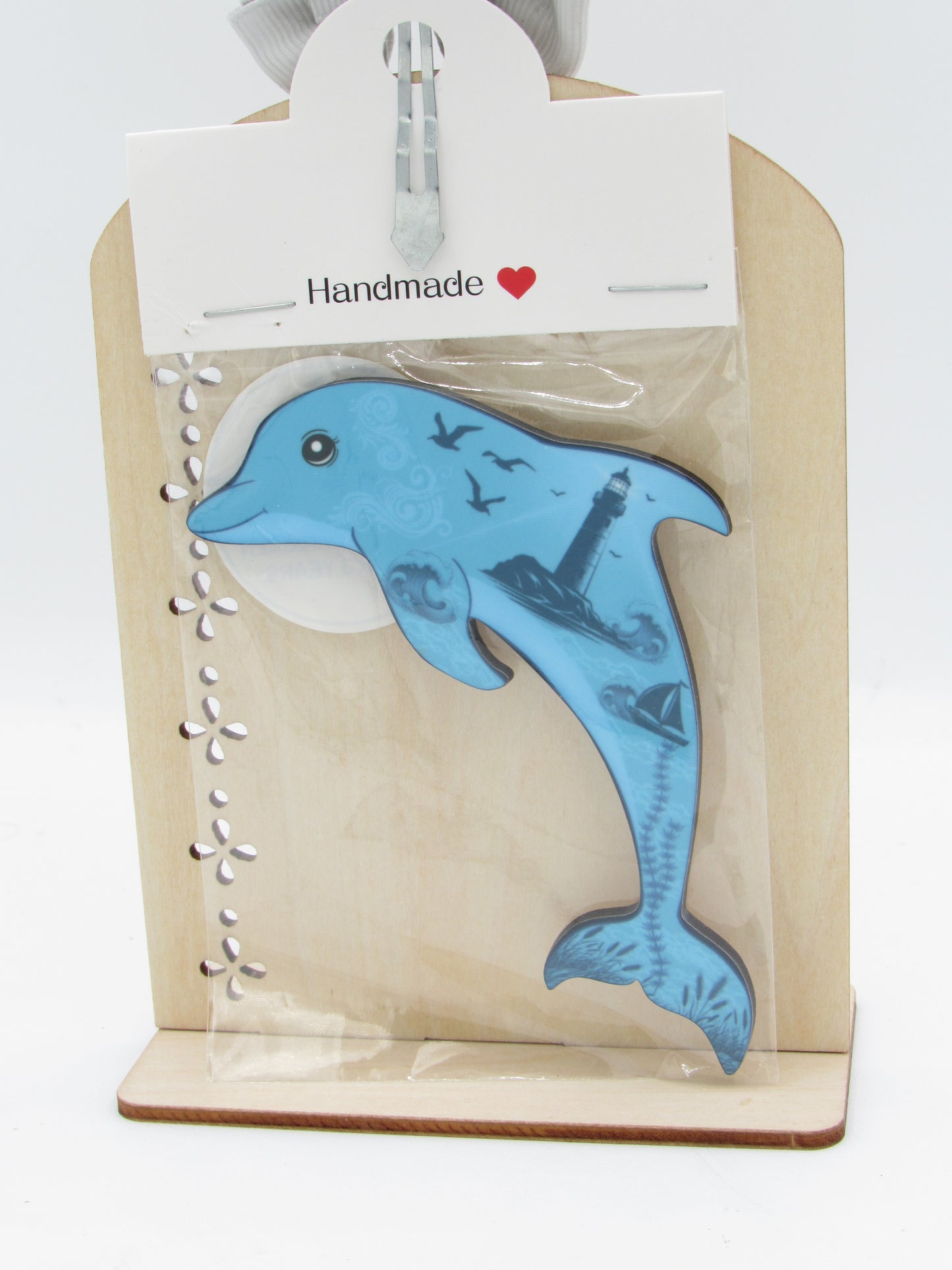 Dolphin Sublimation Magnet Blank, Ocean MDF Fridge Magnet