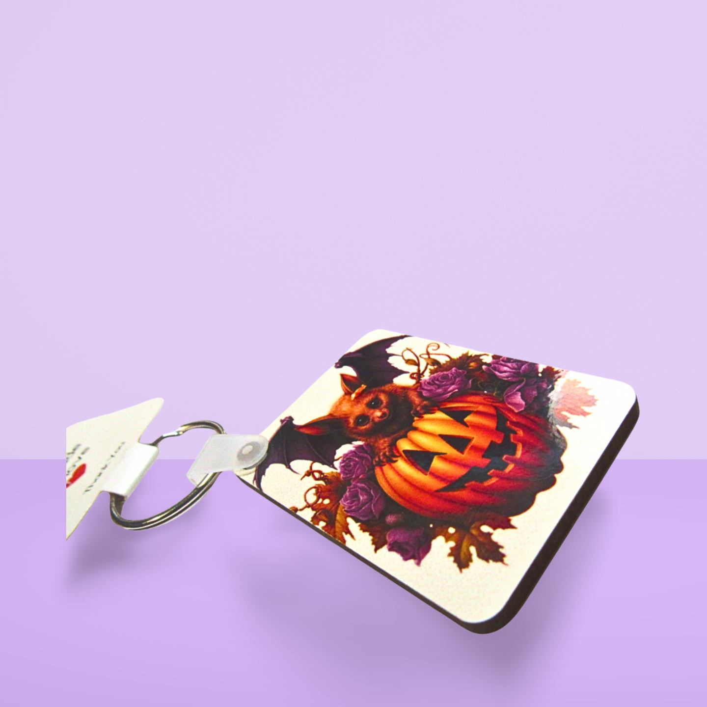 Rectangle Shaped Sublimated Keychain