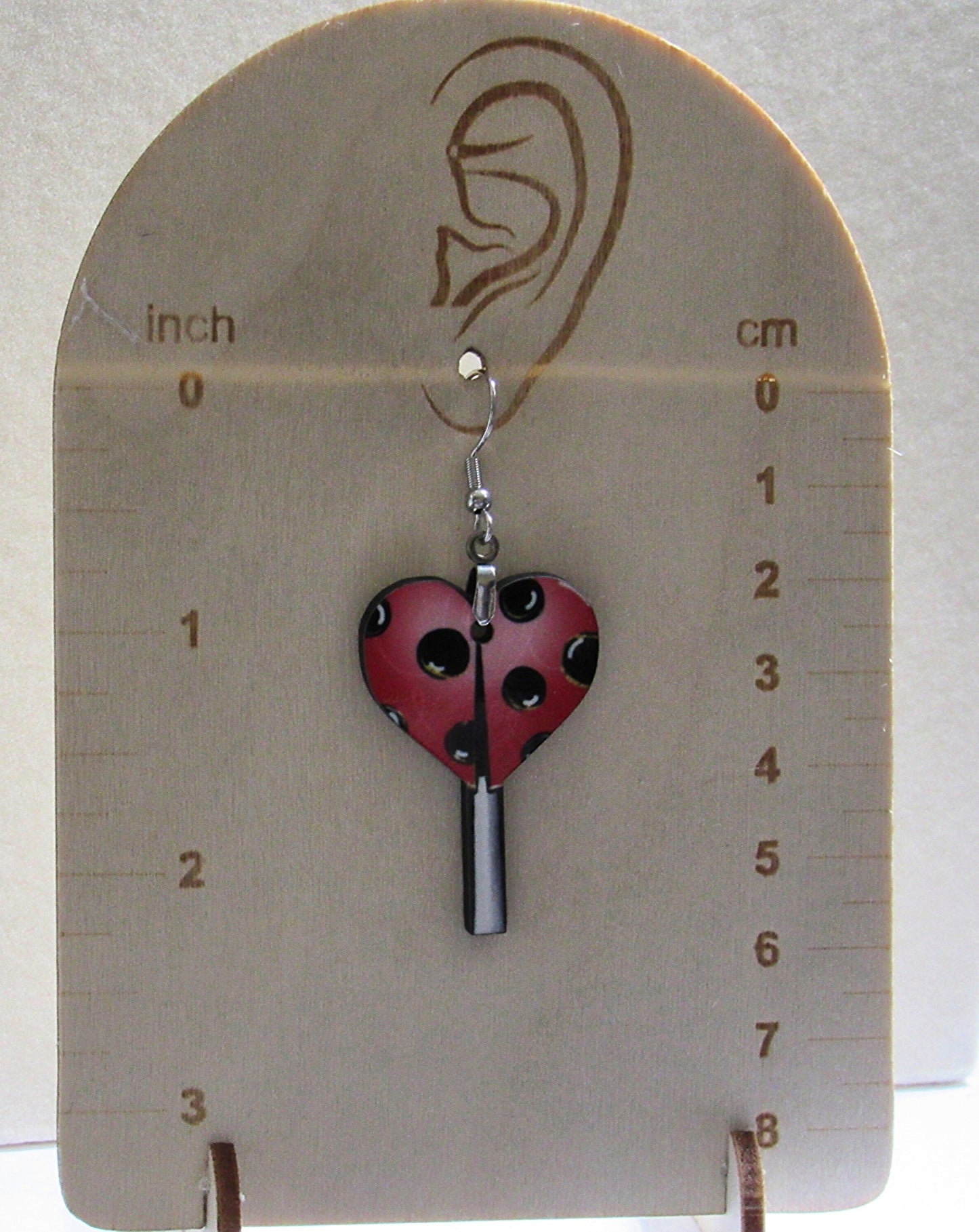 Sucker Shaped Sublimated Earrings