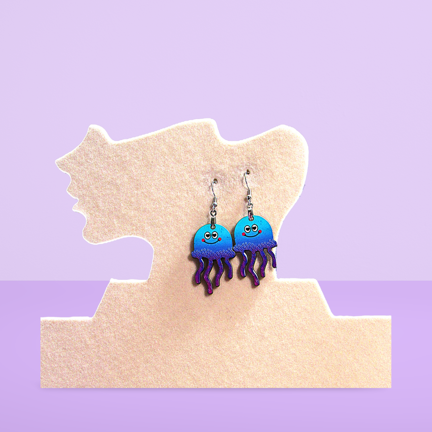 Jellyfish Sublimated Earrings
