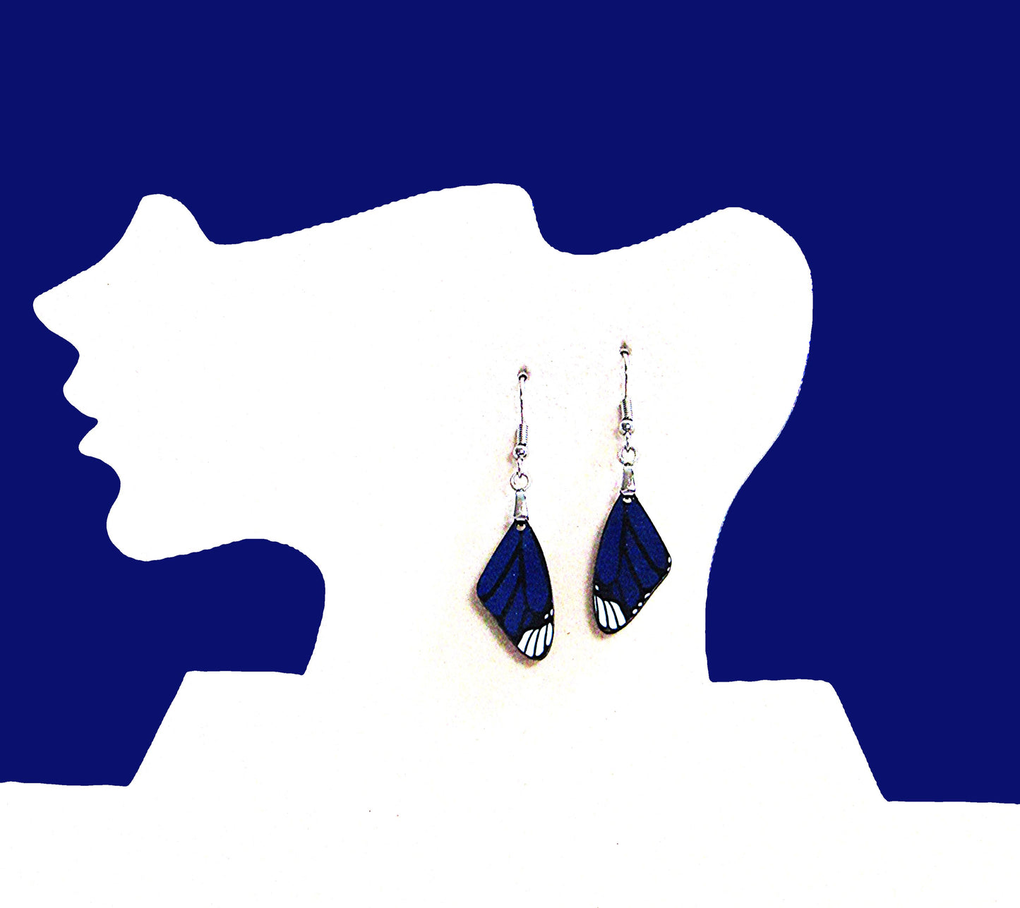 Wing Shaped Sublimated Earring