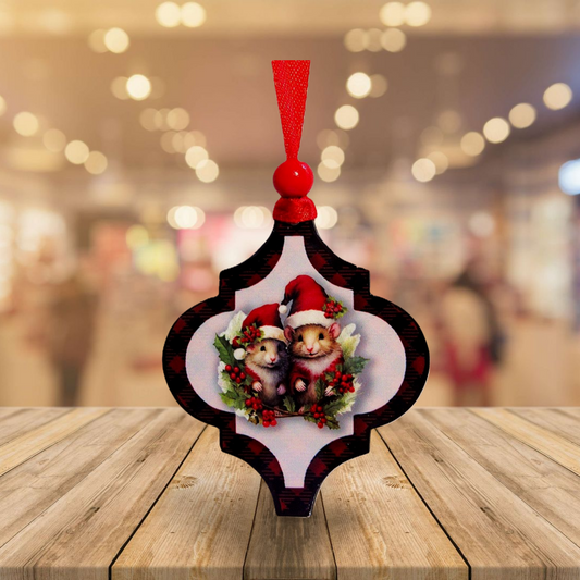 Arabesque Shaped Sublimated Ornament
