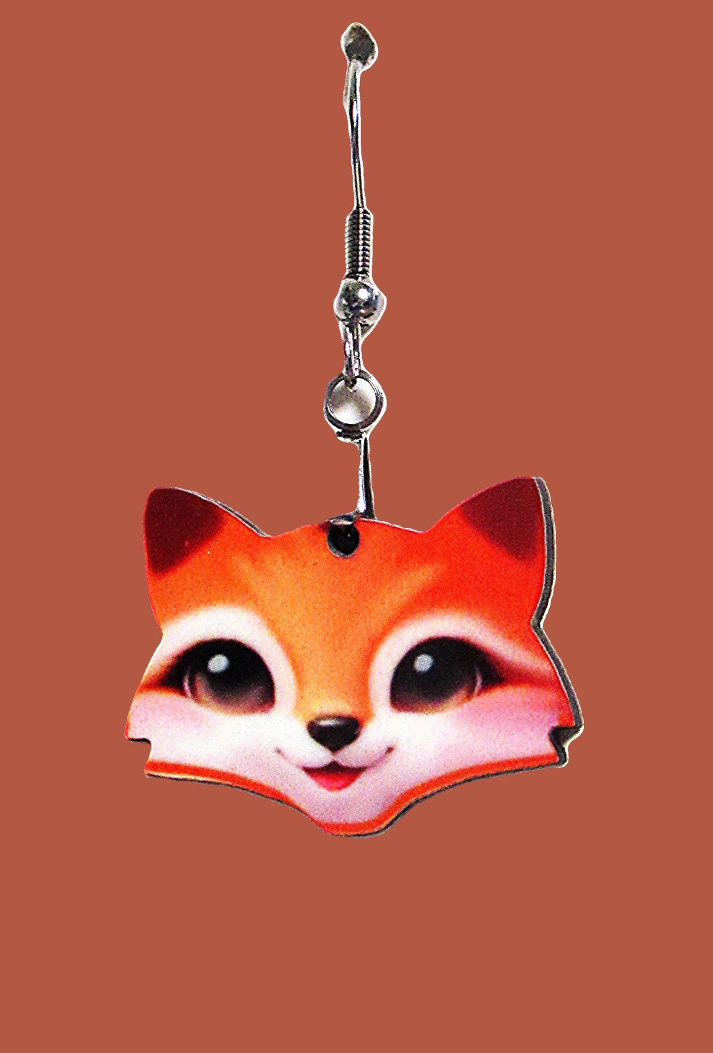 Fox Head Shaped Earrings
