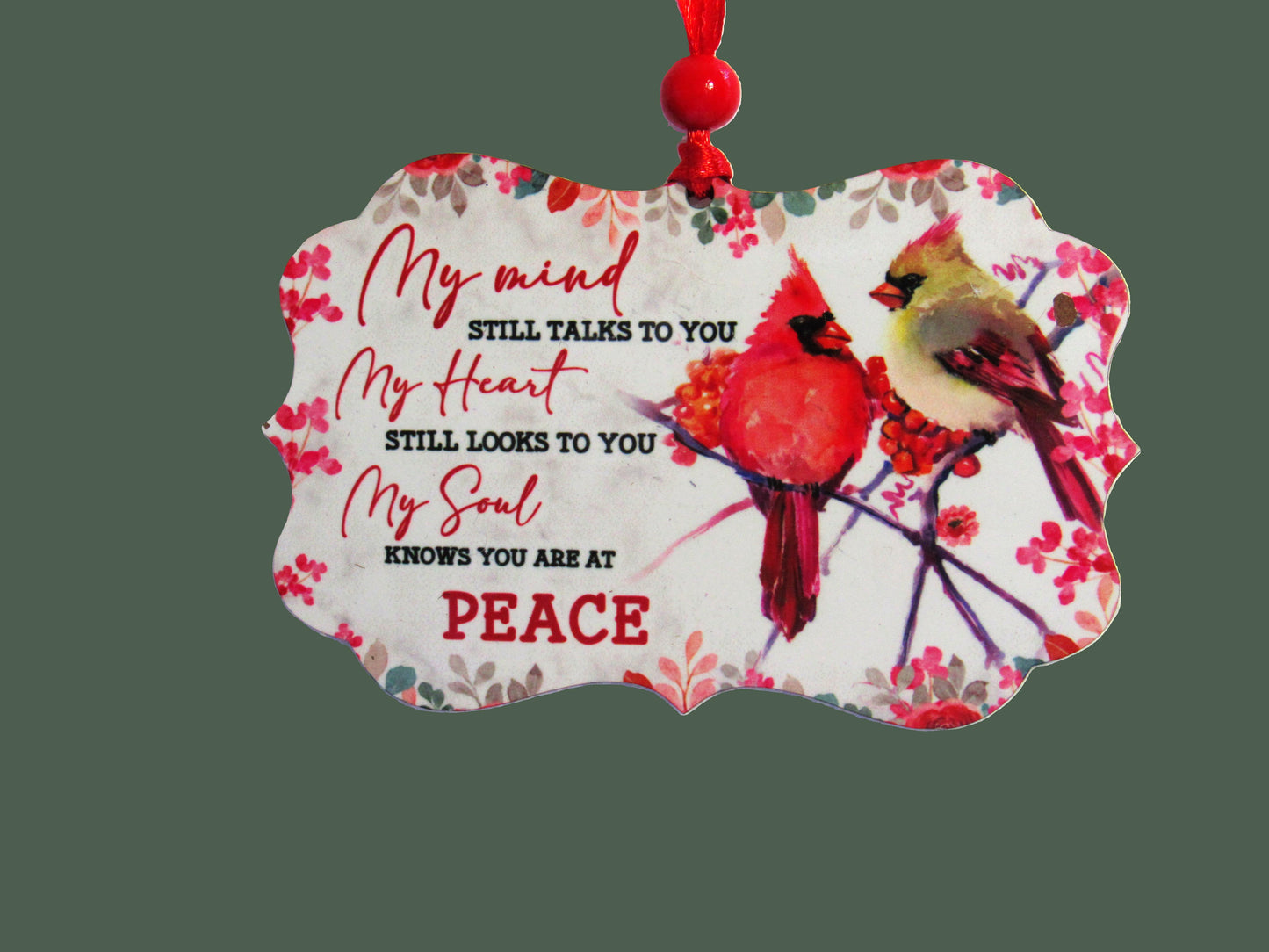 Benelux Shaped Sublimated Ornament